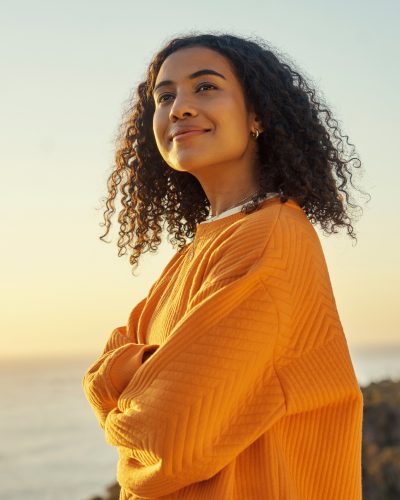 Young woman relieved to have help with the abortion pill reversal.